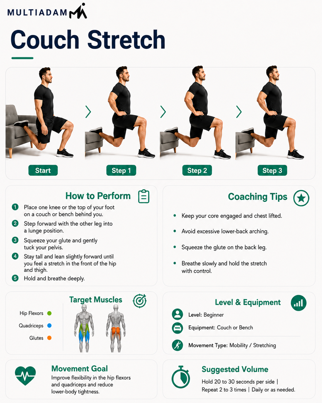 Couch Stretch